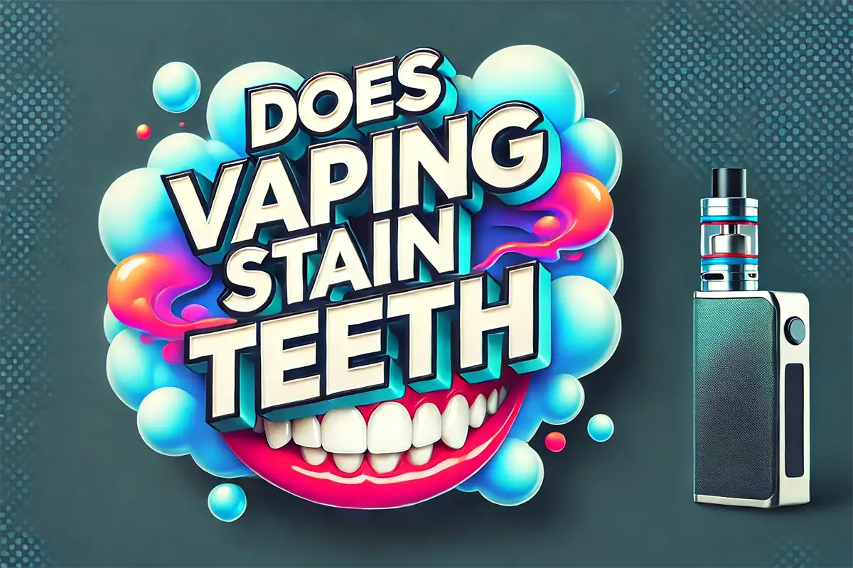 will vaping stain your teeth