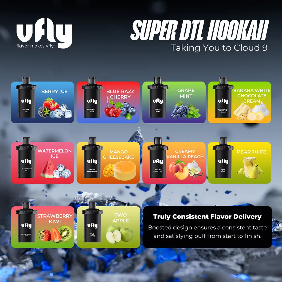 VFLY SUPER DTL Flavors