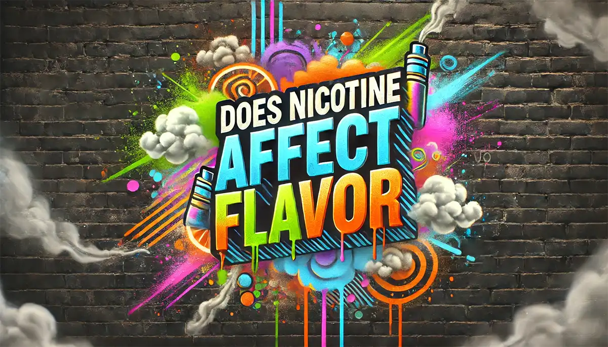 does vapes without nicotine taste different