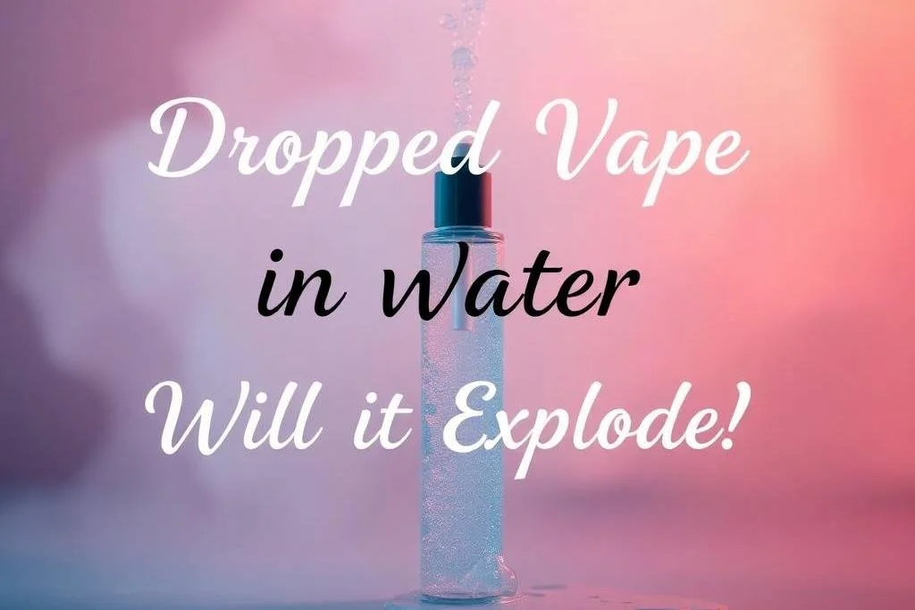 Dropped Vape in Water — Will It Explode?