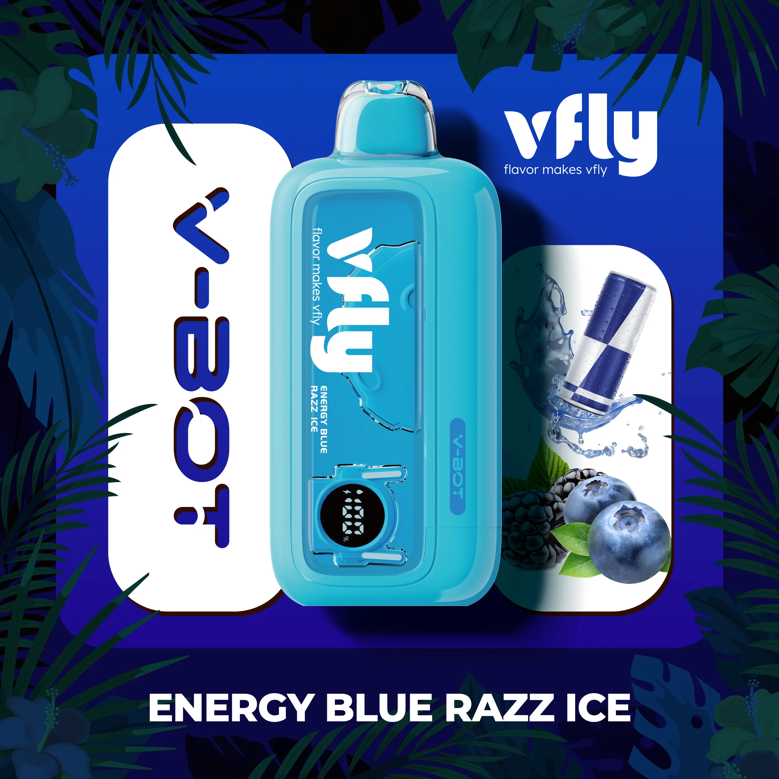 Energy Blue Razz Ice