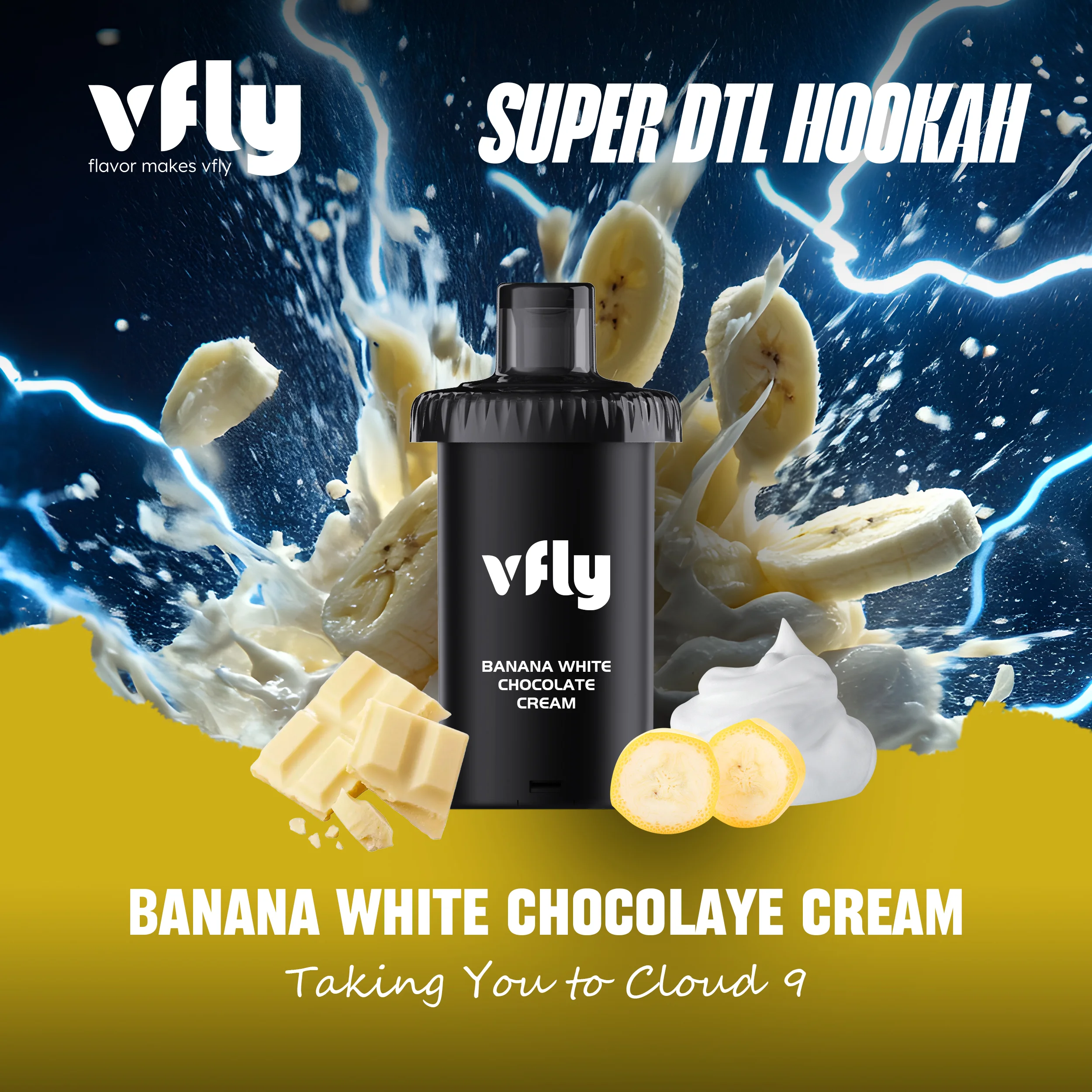 BANANA WHITE CHOCOLATE CREAM