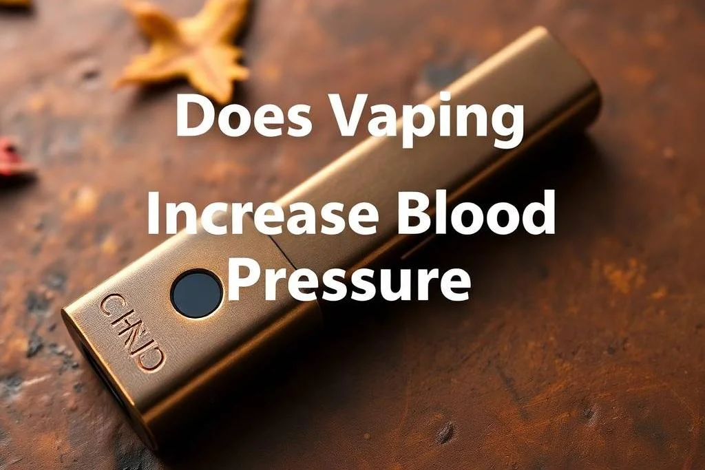 Does Vaping Increase Blood Pressure?