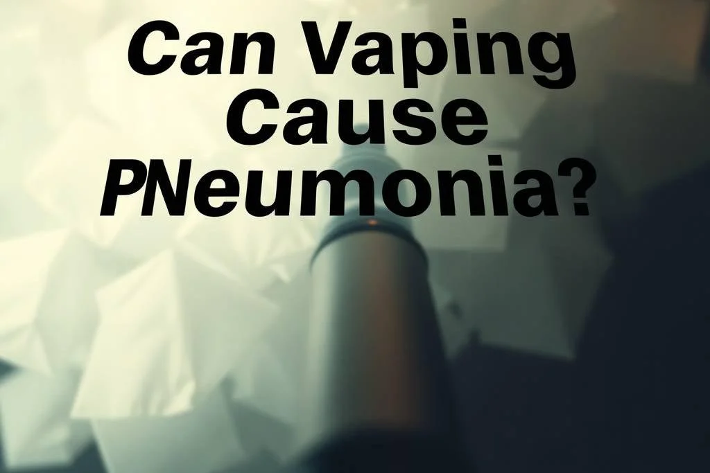 Can Vaping Cause Pneumonia?