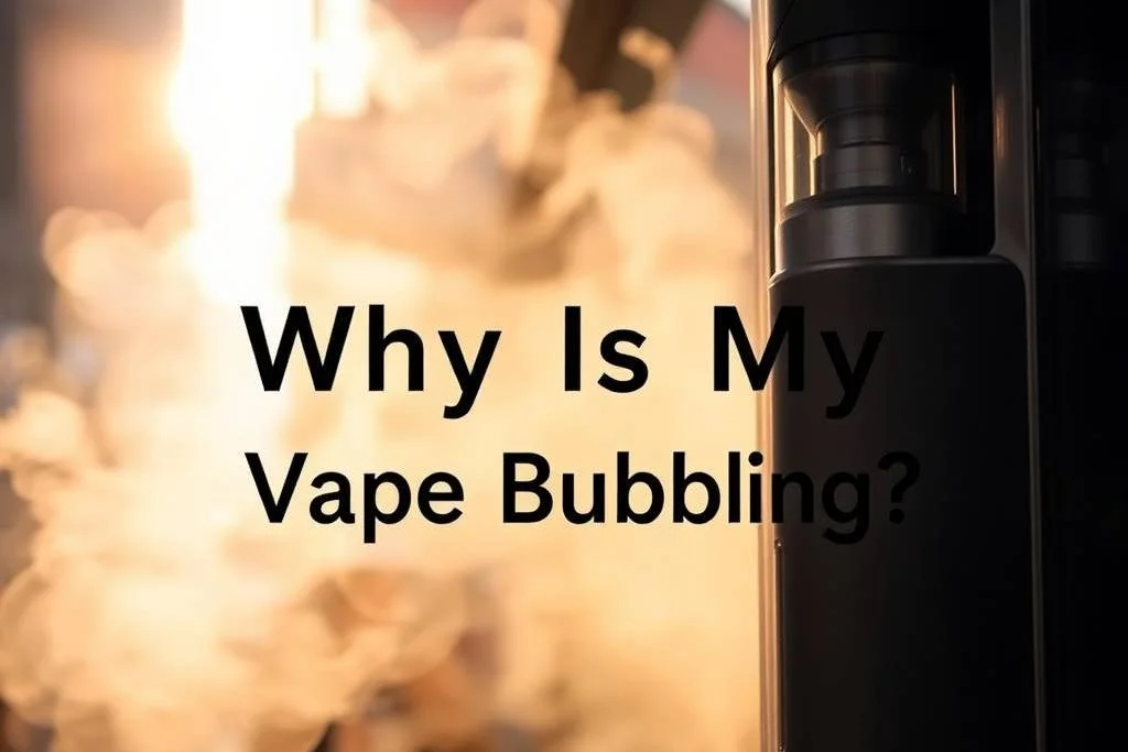 Why Is My Vape Bubbling?