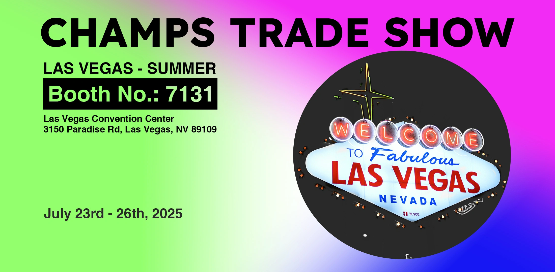 Sikary CHAMPS TRADE SHOW 2025