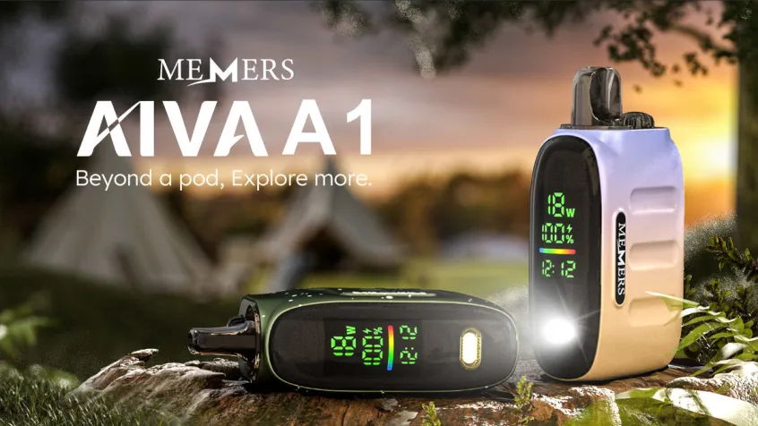 MEMERS Vape Takes the Next Step in the UK Market with the Introduction of the AIVA A1, the Best Entry-Level Pod Kit for Outdoor Adventures