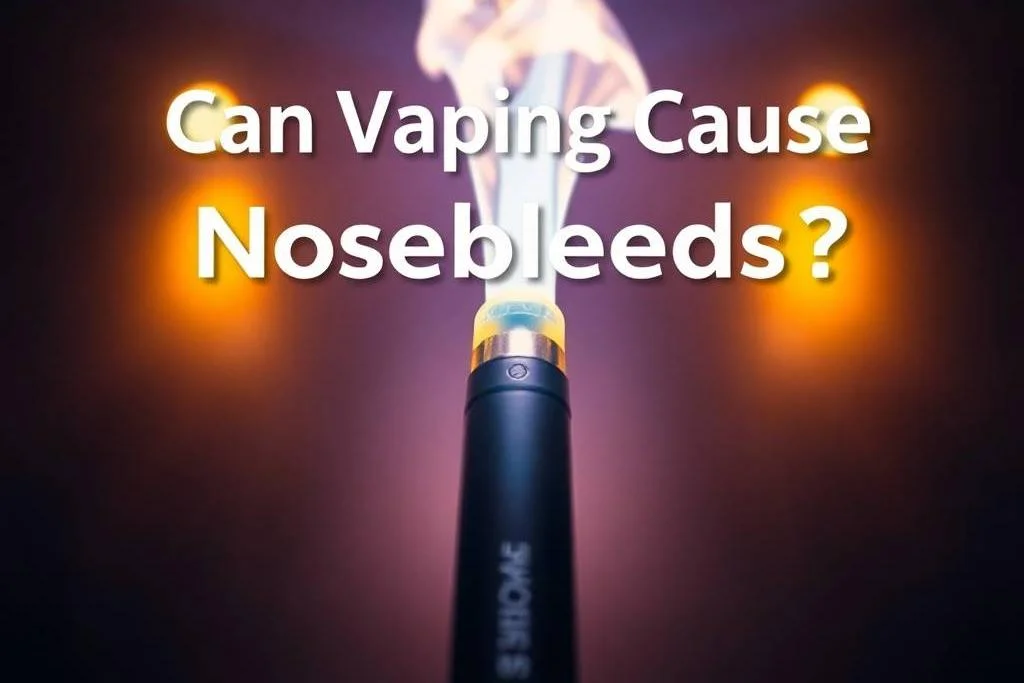Can Vaping Cause Nosebleeds?