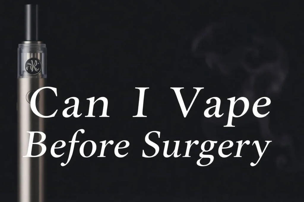 Can I Vape Before Surgery?