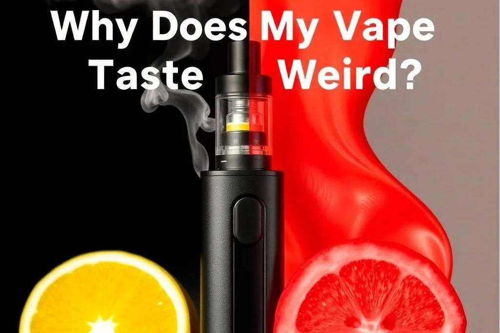 Why Does My Vape Taste Weird?