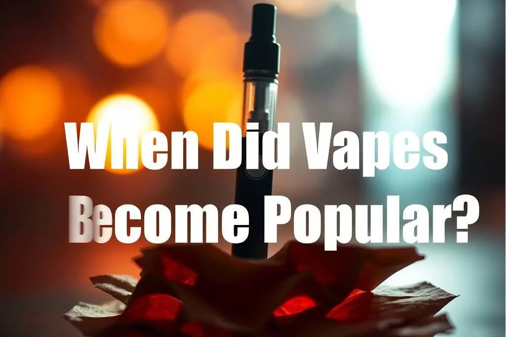 When Did Vapes Become Popular?