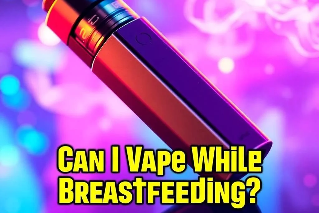 Can I Vape While Breastfeeding?