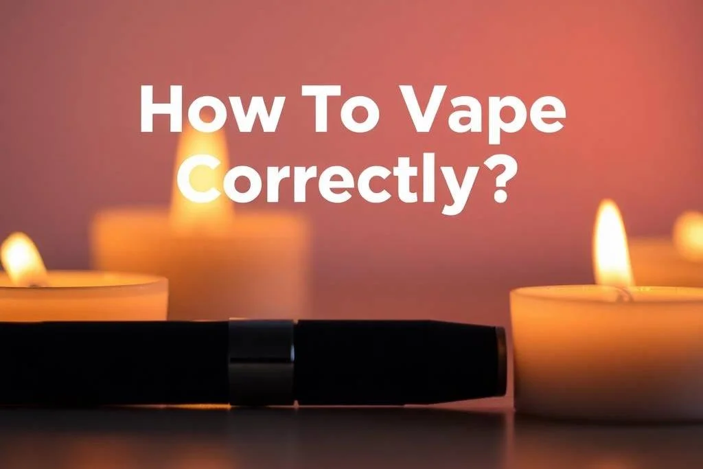 How to Vape Correctly？