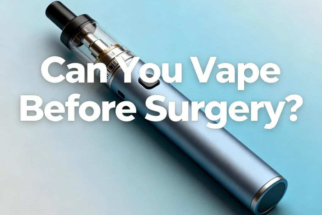 Can You Vape Before Surgery?