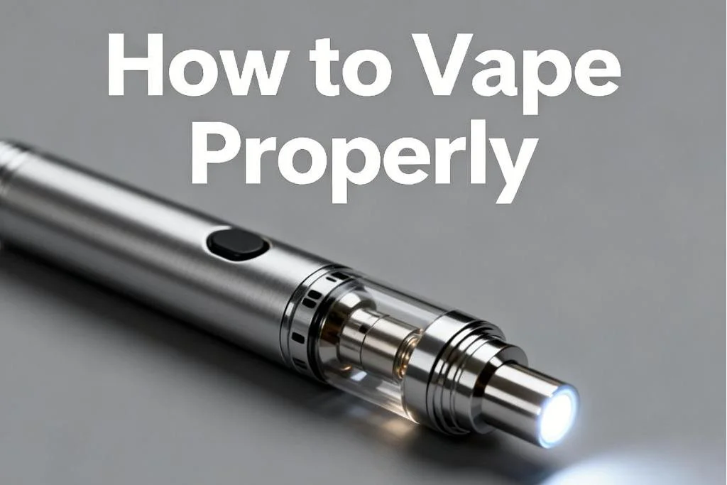 How to Vape Properly: A Practical Guide for Beginners and Intermediate Vapers