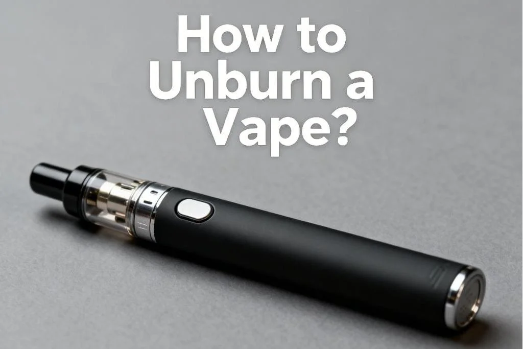 How to Unburn a Vape?