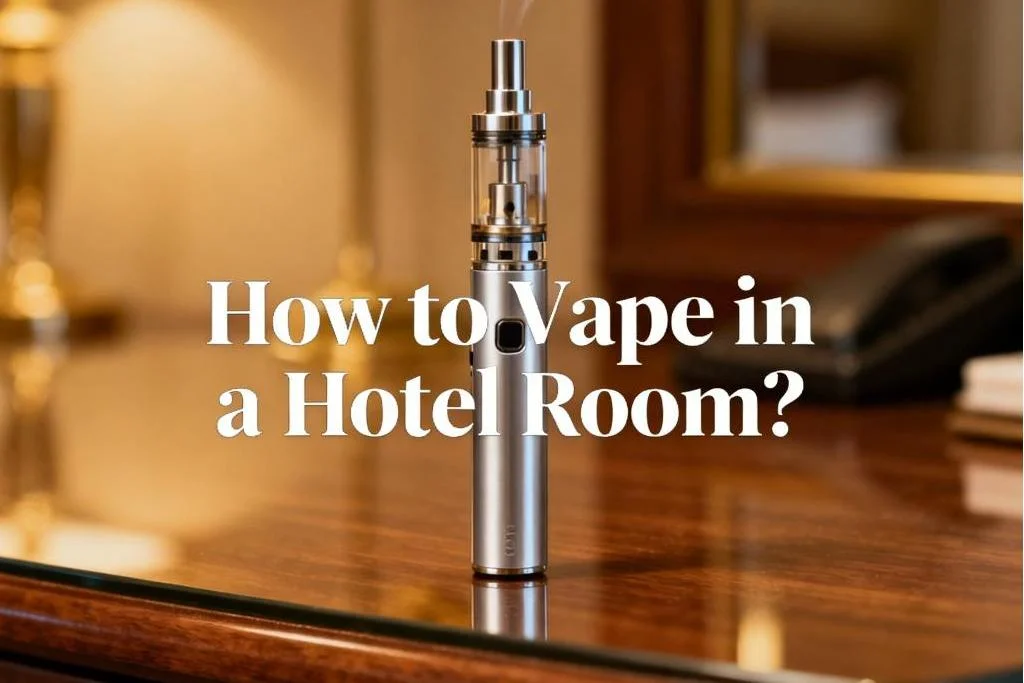 How to Vape in a Hotel Room?