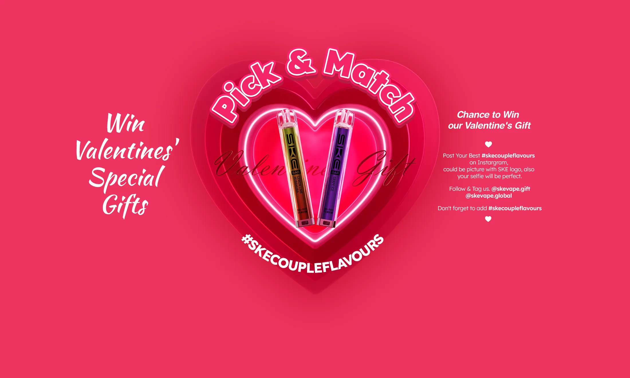 WIN VALENTINES' SPECIAL GIFTS
