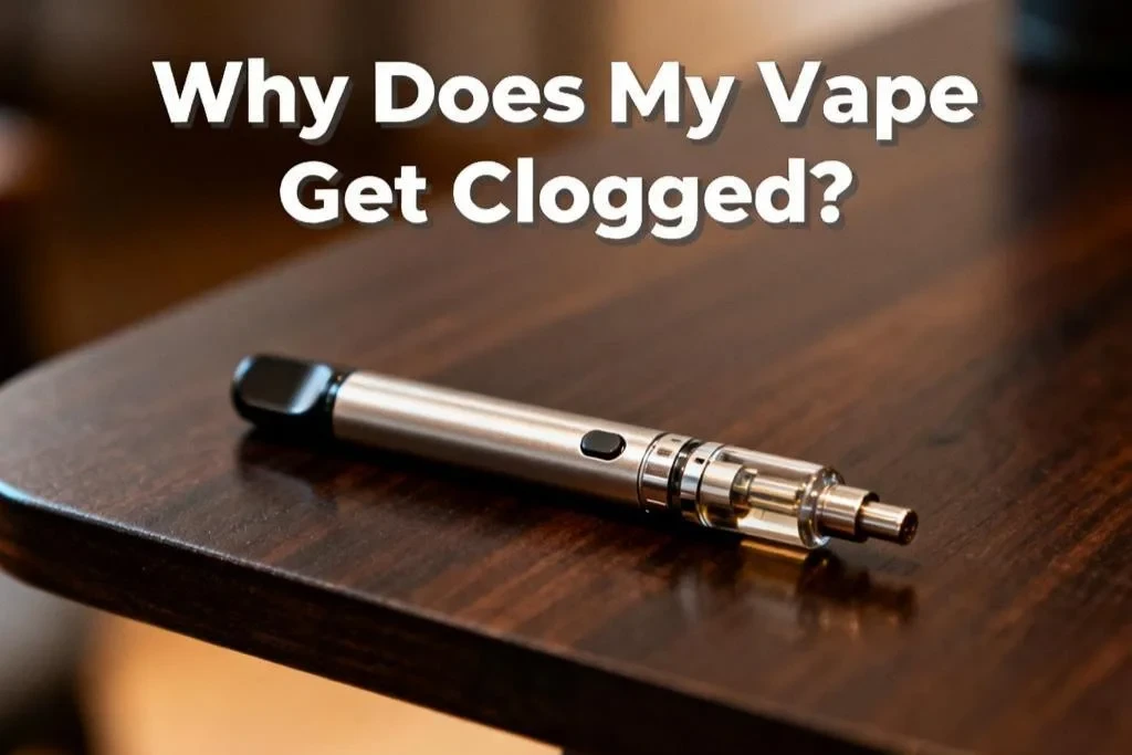 Why Does My Vape Get Clogged?-1