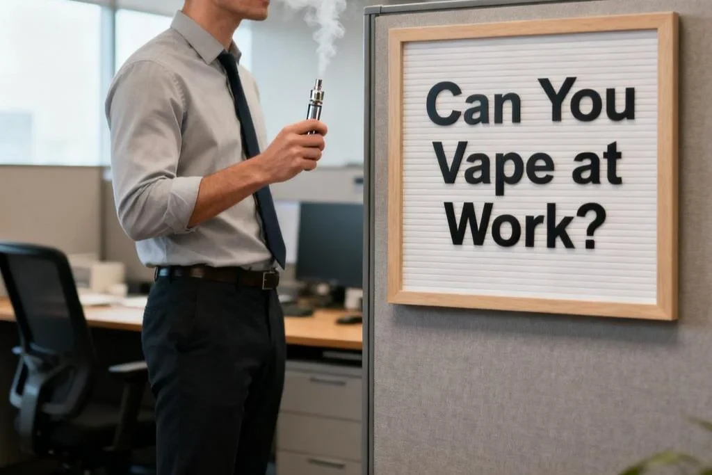 Can You Vape at Work?