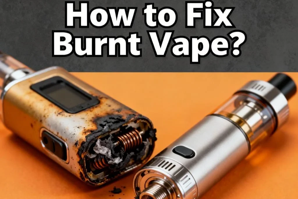 How to Fix Burnt Vape?