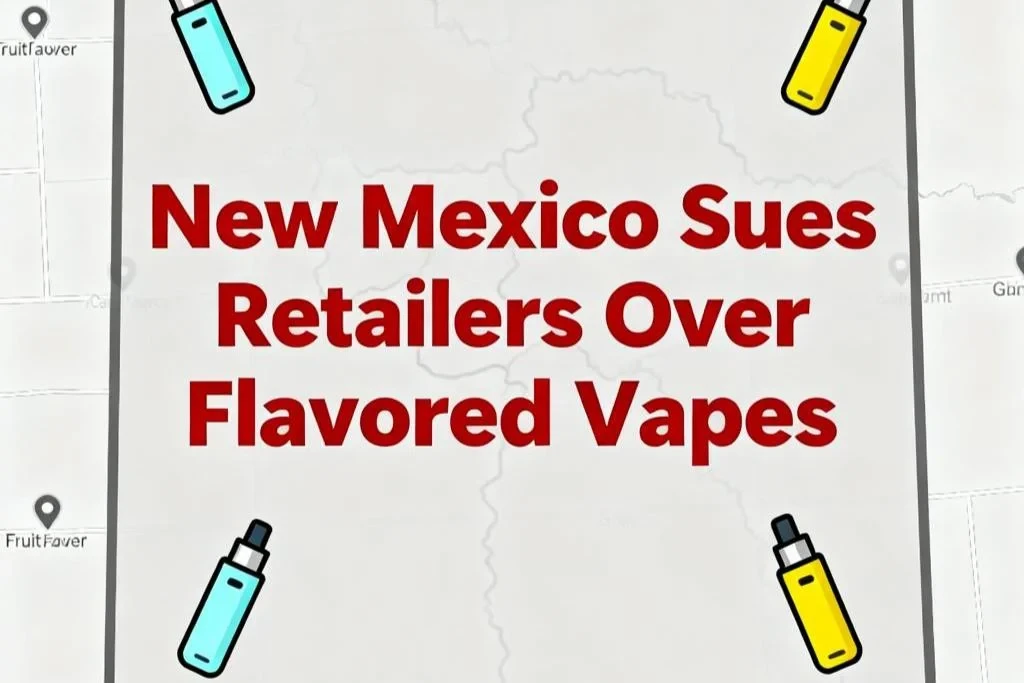 New Mexico Sues Retailers Over Flavored Vapes