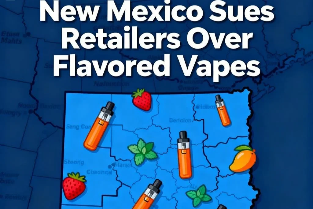 New Mexico Sues Retailers Over Flavored Vapes