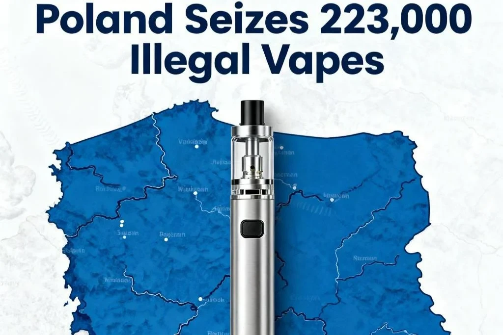 Poland Seizes 223,000 Illegal Vapes