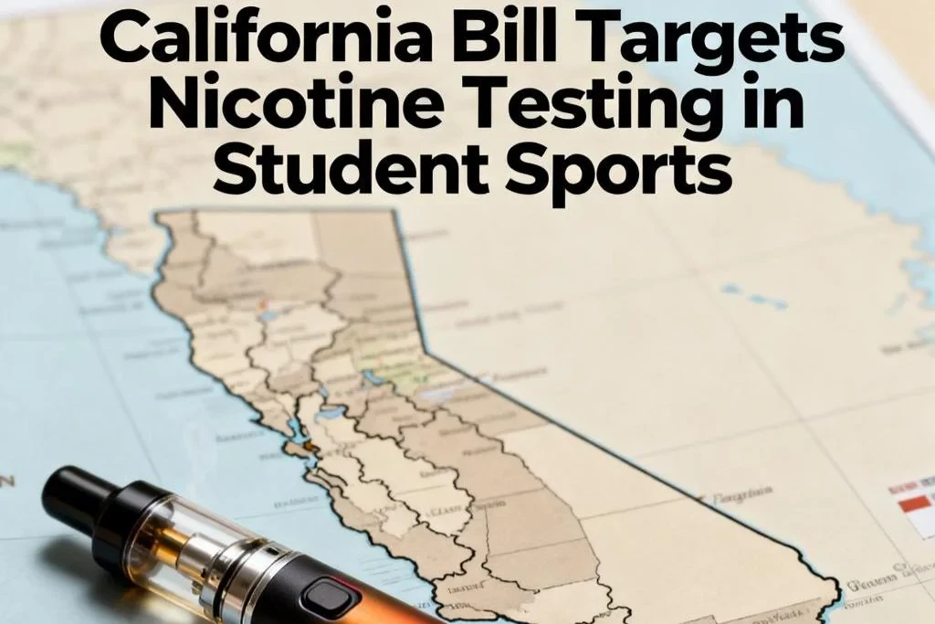 California Bill Targets Nicotine Testing in Student Sports