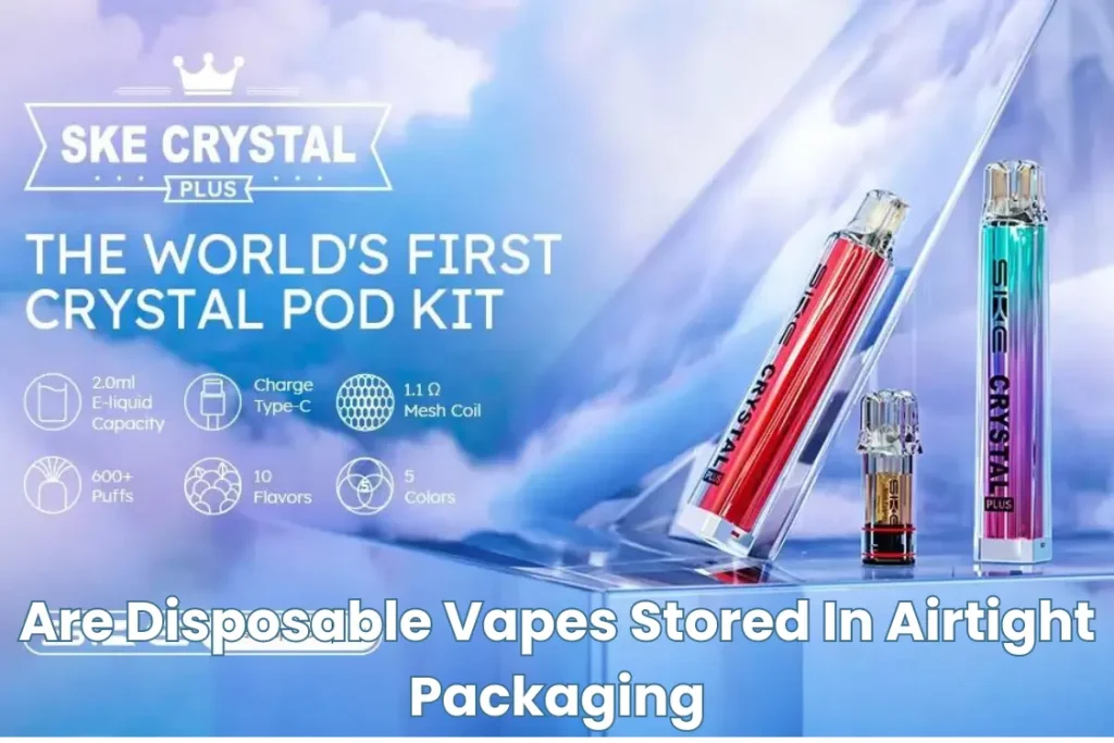 Are Disposable Vapes Stored In Airtight Packaging？