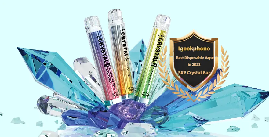 ske crystal bar wins igeekphone best disposable vape in 2023